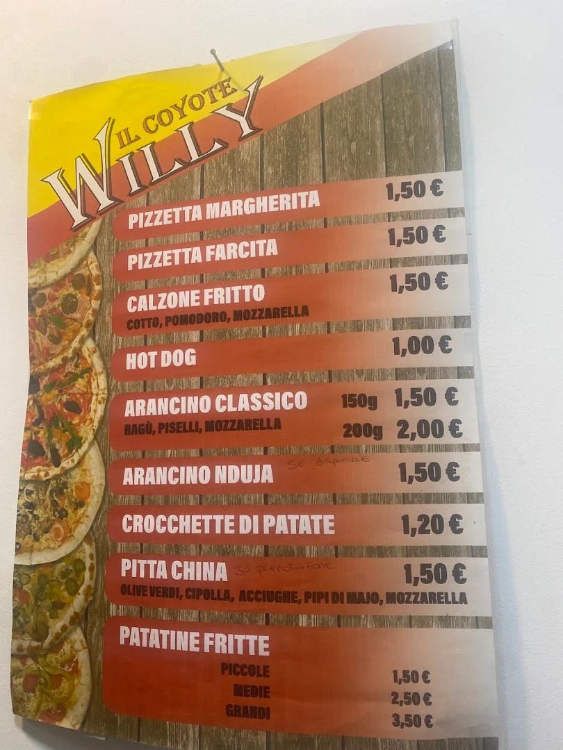 Willy il coyote pizzeria d'asporto · Foto 1